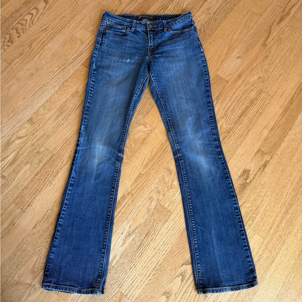 Levis Demi Curve Mid Rise Boot Size 29